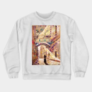 Barcelona. Shadows Of The Past Crewneck Sweatshirt